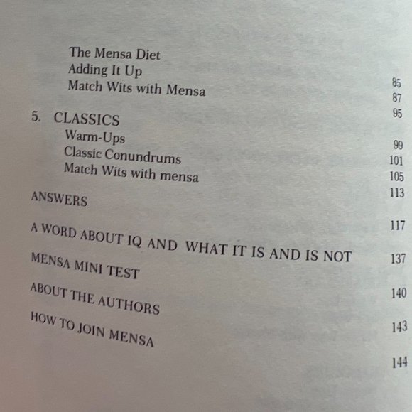 🌸FREE ADD ON🌸 The MENSA Genius Quiz Book - Picture 5 of 6